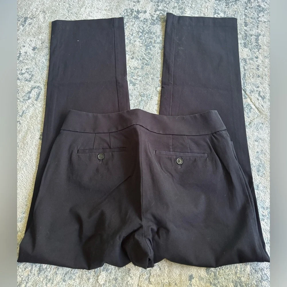 LOFT Dark Julie Bootcut Trousers